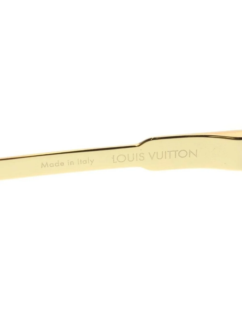 Louis Vuitton Sunglasses Mascot Eyewear Black Gold